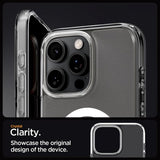 Spigen iPhone 16 Pro Skal Ultra Hybrid MagFit Frost Clear