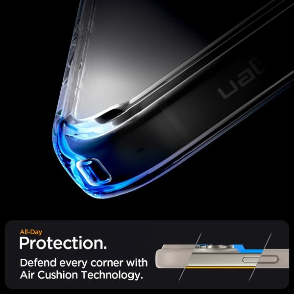 Spigen iPhone 16 Pro Skal Ultra Hybrid MagFit Frost Natural Titanium