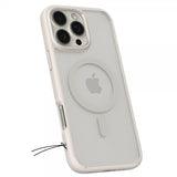 Spigen iPhone 16 Pro Skal Ultra Hybrid MagFit Frost Natural Titanium