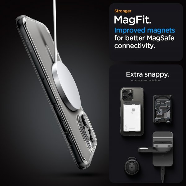 Spigen iPhone 16 Pro Skal Ultra Hybrid MagFit Vit