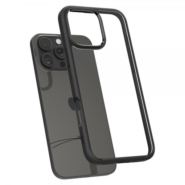 Spigen iPhone 16 Pro Skal Ultra Hybrid Matte Svart