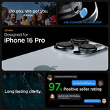 Spigen iPhone 16 Pro Skal Ultra Hybrid Natural Titanium