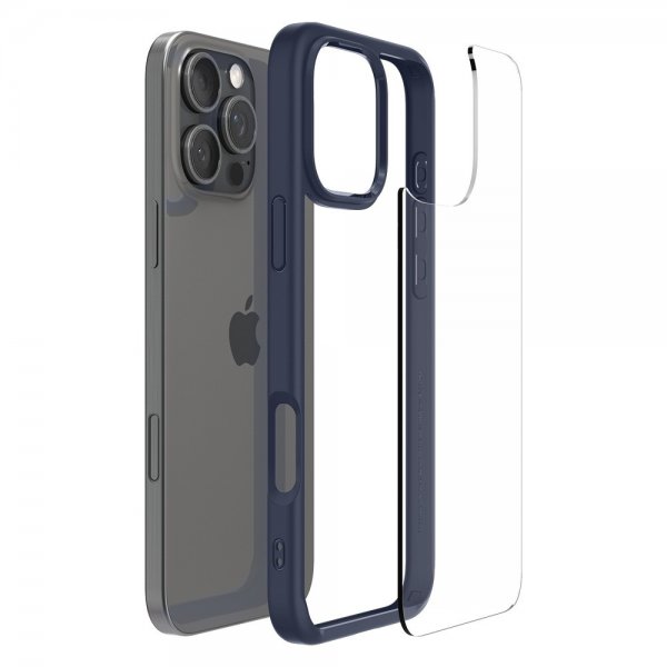 Spigen iPhone 16 Pro Skal Ultra Hybrid Navy Blue