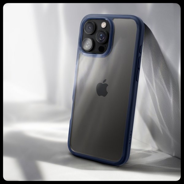 Spigen iPhone 16 Pro Skal Ultra Hybrid Navy Blue