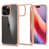 Spigen iPhone 16 Pro Skal Ultra Hybrid Rose Titanium