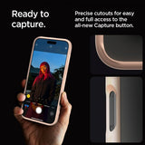 Spigen iPhone 16 Pro Skal Ultra Hybrid Rose Titanium