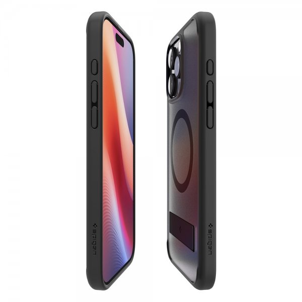 Spigen iPhone 16 Pro Skal Ultra Hybrid S MagFit Frost Black