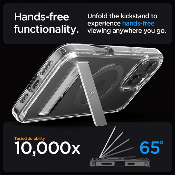 Spigen iPhone 16 Pro Skal Ultra Hybrid S MagFit Graphite
