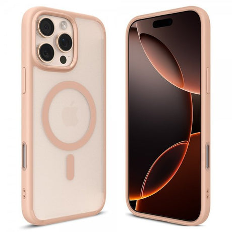 Spigen iPhone 16 Pro Skal Ultra Hybrid T MagFit Frost Rose Titanium