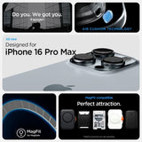 Spigen iPhone 16 Pro Skal Ultra Hybrid Zero One MagFit Natural Titanium