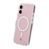 Rvelon iPhone 16 Skal Glitter MagSafe Vit