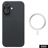 iPhone 16 Skal Aramidfiber MagSafe Svart