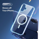 Dux Ducis iPhone 16 Skal Clin Series MagSafe Transparent