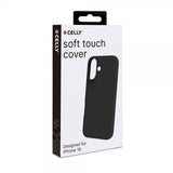 Celly iPhone 16 Skal CROMO Svart