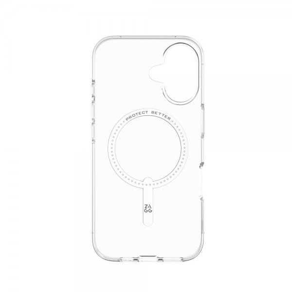 ZAGG iPhone 16 Skal Crystal Palace Lite Snap Transparent