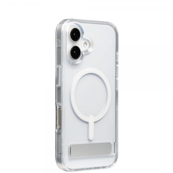 ZAGG iPhone 16 Skal Crystal Palace Snap Kickstand Transparent