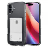 Spigen iPhone 16 Skal Crystal Slot Crystal Clear