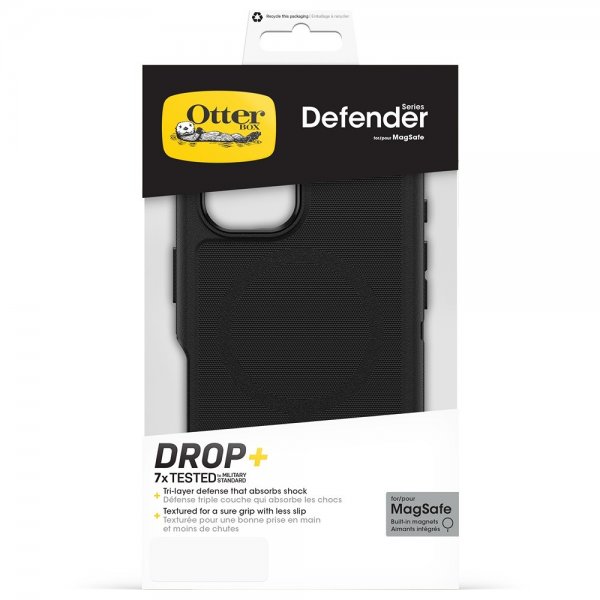 Otterbox iPhone 16 Skal Defender MagSafe Svart