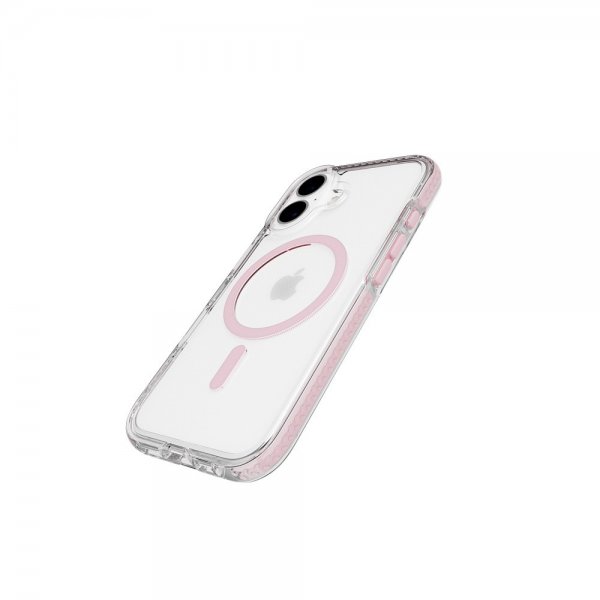 Tech21 iPhone 16 Skal EvoCrystal MagSafe Rosa