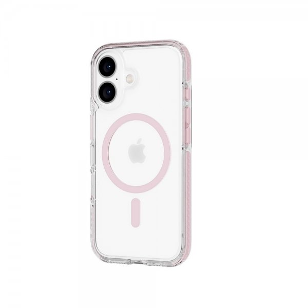 Tech21 iPhone 16 Skal EvoCrystal MagSafe Rosa