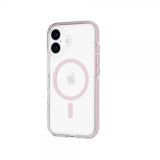 Tech21 iPhone 16 Skal EvoCrystal MagSafe Rosa