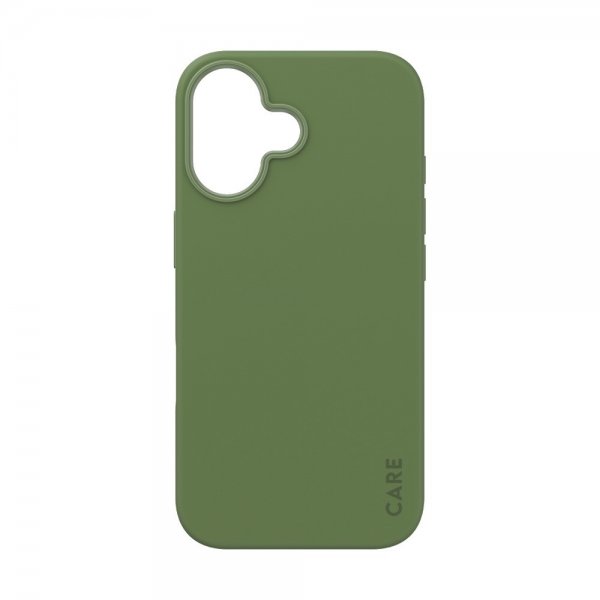 CARE by PanzerGlass iPhone 16 Skal Fashionable MagSafe Grön