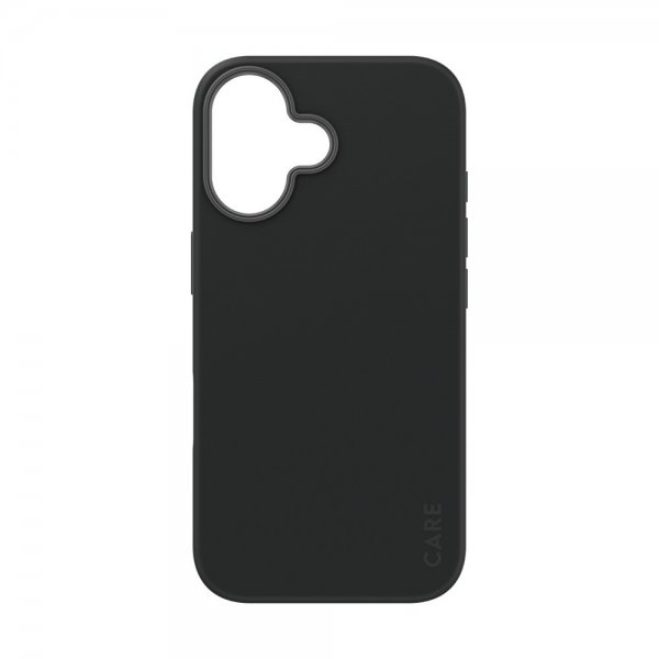 CARE by PanzerGlass iPhone 16 Skal Fashionable MagSafe Svart