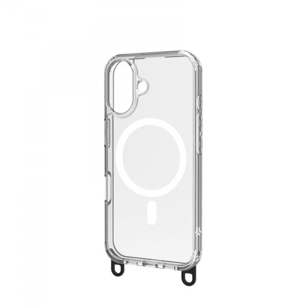 Celly iPhone 16 Skal Freedom Necklace MagSafe Transparent