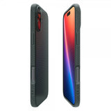 Spigen iPhone 16 Skal Liquid Air Abyss Green
