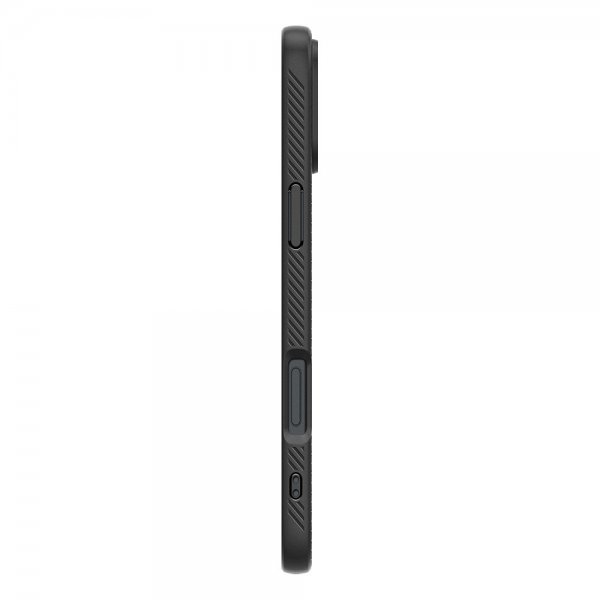 Spigen iPhone 16 Skal Liquid Air Matte Black