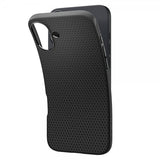 Spigen iPhone 16 Skal Liquid Air Matte Black
