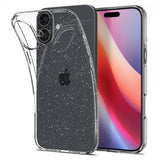 Spigen iPhone 16 Skal Liquid Crystal Glitter Crystal Quartz