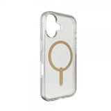 ZAGG iPhone 16 Skal Milan Snap Gold Glitter