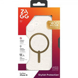ZAGG iPhone 16 Skal Milan Snap Gold Glitter