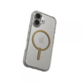 ZAGG iPhone 16 Skal Milan Snap Gold Glitter
