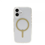 ZAGG iPhone 16 Skal Milan Snap Gold Glitter