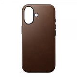 Nomad iPhone 16 Skal Modern Leather Case Brun