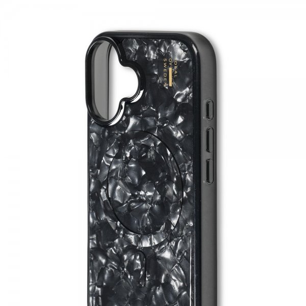 Ideal of Sweden iPhone 16 Skal Pearlised Case MagSafe Svart