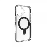 ZAGG iPhone 16 Skal Santa Cruz Snap Ring Stand Svart