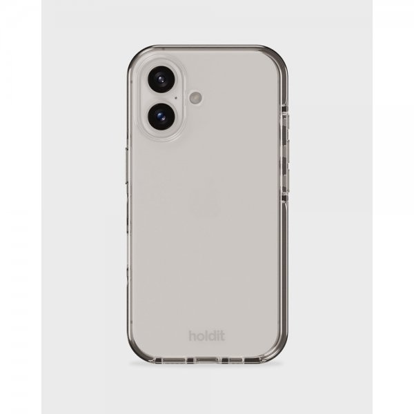 holdit iPhone 16 Skal Seethru Vit