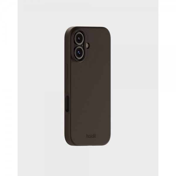 holdit iPhone 16 Skal Silikon Chocolate