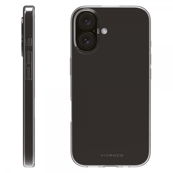 Vivanco iPhone 16 Skal Super Slim Transparent