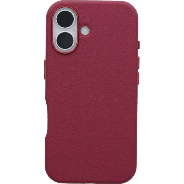 Otterbox iPhone 16 Skal Symmetry Cactus Leather MagSafe Foxberry