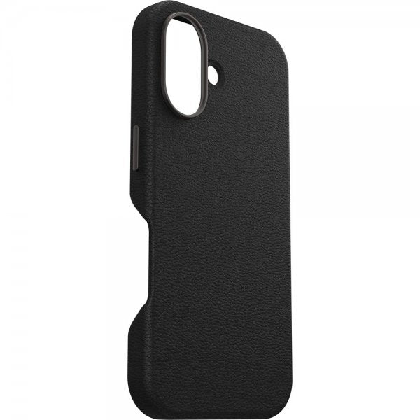 Otterbox iPhone 16 Skal Symmetry Cactus Leather MagSafe Noir Ash
