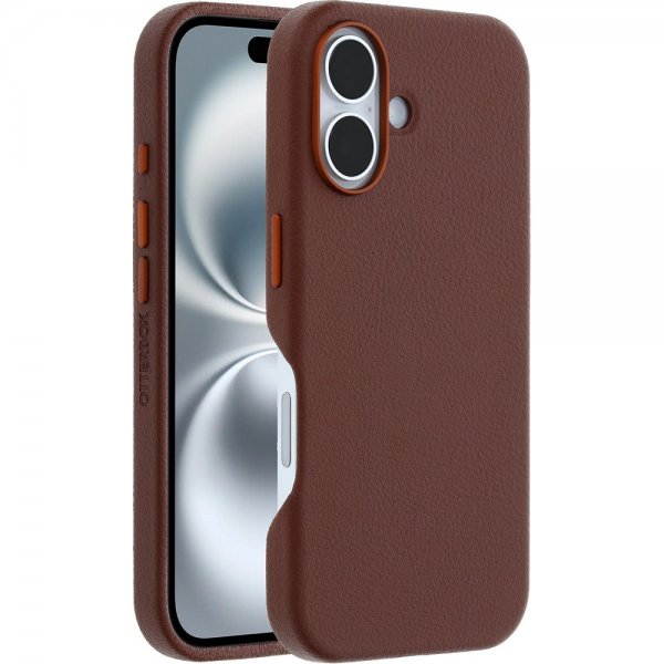 Otterbox iPhone 16 Skal Symmetry Cactus Leather MagSafe Rich Adobe