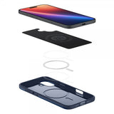 Spigen iPhone 16 Skal Thin Fit MagFit Navy Blue