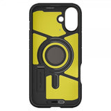 Spigen iPhone 16 Skal Tough Armor MagFit Gunmetal