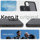 Spigen iPhone 16 Skal Ultra Hybrid Frost Black