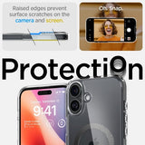 Spigen iPhone 16 Skal Ultra Hybrid MagFit Carbon Fiber