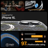 Spigen iPhone 16 Skal Ultra Hybrid MagFit Digital Camo